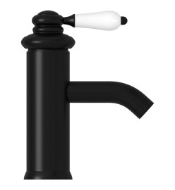 Robinet de lavabo de salle de bain Noir 130x180 mm