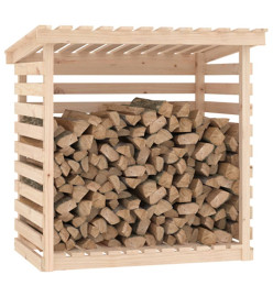 Support pour bois de chauffage 108x73x108 cm Bois de pin