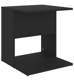 Table d'appoint Noir 45x45x48 cm Aggloméré