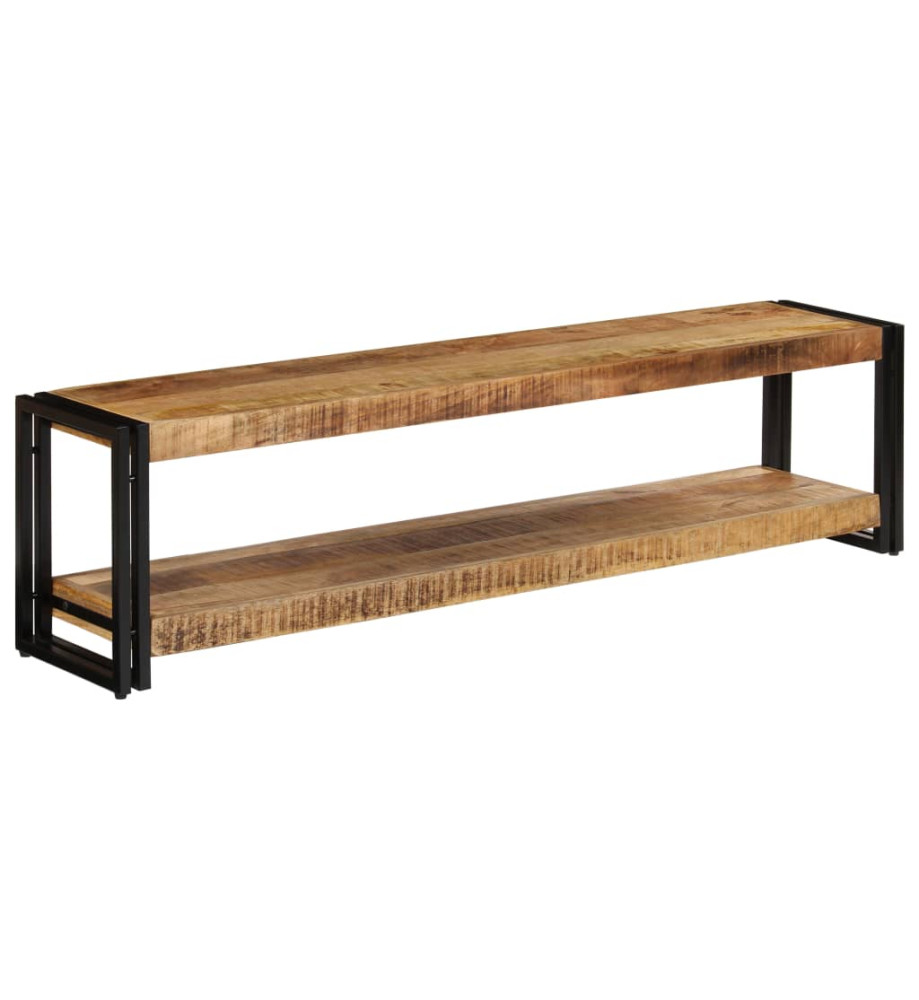 Meuble TV 150 x 30 x 40 cm Bois massif de manguier