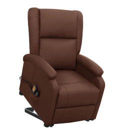 Fauteuil de massage Marron Similicuir