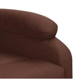 Fauteuil de massage Marron Similicuir