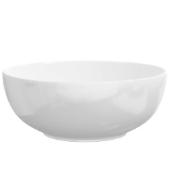 Lavabo blanc 44x17 cm céramique rond