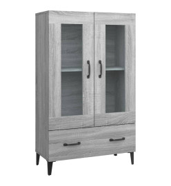 Buffet Sonoma gris 70x31x115 cm Bois d'ingénierie