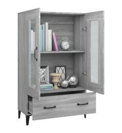 Buffet Sonoma gris 70x31x115 cm Bois d'ingénierie