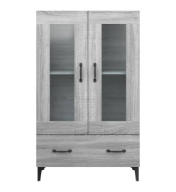 Buffet Sonoma gris 70x31x115 cm Bois d'ingénierie