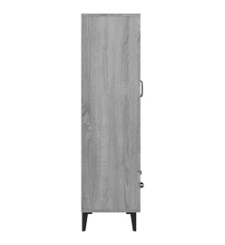 Buffet Sonoma gris 70x31x115 cm Bois d'ingénierie