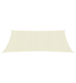 Voile d'ombrage 160 g/m² Crème 3x4,5 m PEHD