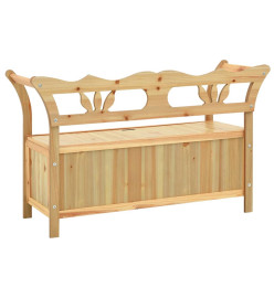 Banc 107x45x75,5 cm Bois de sapin solide