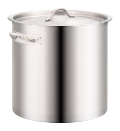 Ensemble de 2 casseroles à bouillon 50/25 L Inox