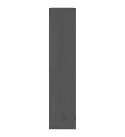 Cache-radiateur Gris 79,5x19x84 cm Bois massif de pin