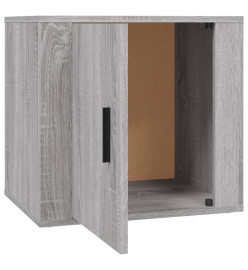 Tables de chevet 2 pcs Sonoma gris 50x39x47 cm