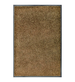 Paillasson lavable Marron 60x90 cm