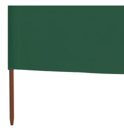 Paravent 9 panneaux Tissu 1200 x 120 cm Vert