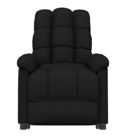 Fauteuil de massage Noir Tissu