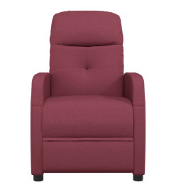 Fauteuil de massage Rouge bordeaux Tissu