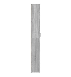 Garde-robe couloir Sonoma gris 55x25x189 cm Bois d'ingénierie