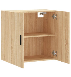 Armoire murale chêne sonoma 60x31x60 cm bois d'ingénierie