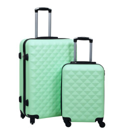 Ensemble de valises rigides 2 pcs Menthe ABS