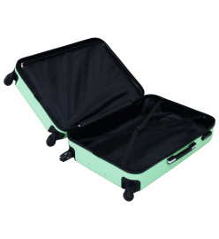 Ensemble de valises rigides 2 pcs Menthe ABS