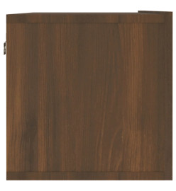 Armoire murale TV Chêne marron 120x30x30 cm Bois d'ingénierie