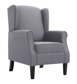 Fauteuil Gris foncé Tissu