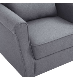 Fauteuil Gris foncé Tissu