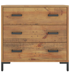 Commode 75x35x70 cm Bois de pin massif