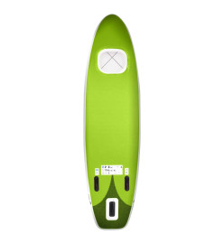 Ensemble de planche SUP gonflable Vert 360x81x10 cm