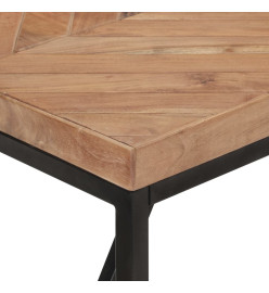 Table à dîner 160x70x76 cm Bois massif d'acacia et de manguier