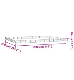 Parc pour chien 40panneaux Noir 100x50cm Acier enduit de poudre