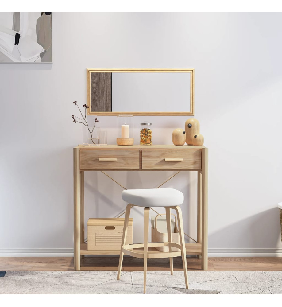 Table console 82x38x75 cm Bois d'ingénierie