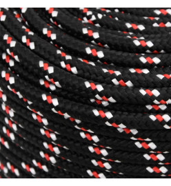 Corde de bateau Noir 6 mm 50 m Polypropylène