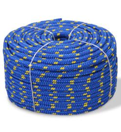 Corde de bateau Polypropylène 12 mm 250 m Bleu