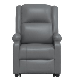 Fauteuil de massage Gris Similicuir