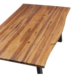 Table de salle à manger 200 x 90 cm Bois d'acacia massif