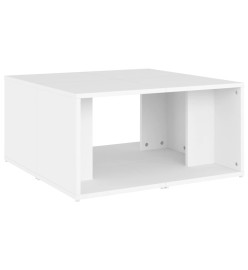 Tables basses 4 pcs Blanc 33x33x33 cm Aggloméré