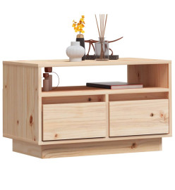 Meuble TV 60x35x37 cm Bois de pin massif