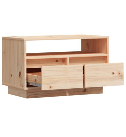 Meuble TV 60x35x37 cm Bois de pin massif