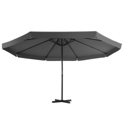 Parasol avec base portable Anthracite