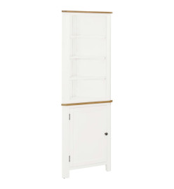 Armoire d'angle 59x36x180 cm Bois de chêne massif