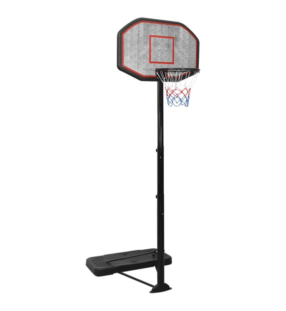 Support de basket-ball Noir 258-363 cm Polyéthylène