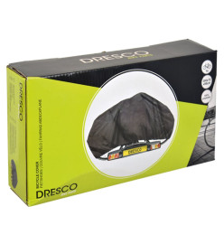 Dresco Housse élastique de vélo pour 1 vélo Noir