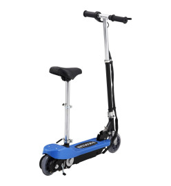 Trottinette électrique avec siège 120 W Bleu