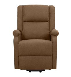 Fauteuil de massage Marron Tissu