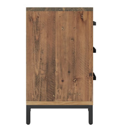 Table de chevet Marron 40x30x55 cm Bois de pin massif