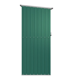 Abri de jardin Vert 180,5x97x209,5 cm Acier galvanisé