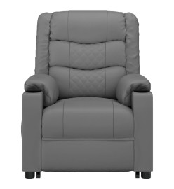 Fauteuil de massage Gris Similicuir