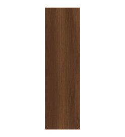 Étagère murale Chêne marron 75x16x55 cm Bois d'ingénierie