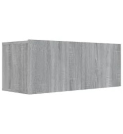 Ensemble de meubles TV 3 pcs Sonoma gris Bois d'ingénierie